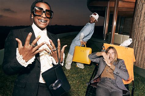 gucci x asap rocky|asap rocky iggy pop.